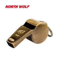 2021 New Coach Whistle Outdoor Training Treble Wood Core Gift Pack Antique Brass Referee Whistle Survival kits