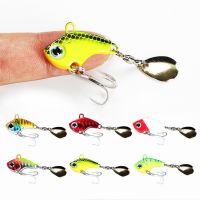 Fishing Bait Hard Vibration [hot]1Pcs 10g Lures 7g Spoon Metal VIB Spinner Trout Jigs Pesca Rotating Tackle Fishing Baits 20g Winter