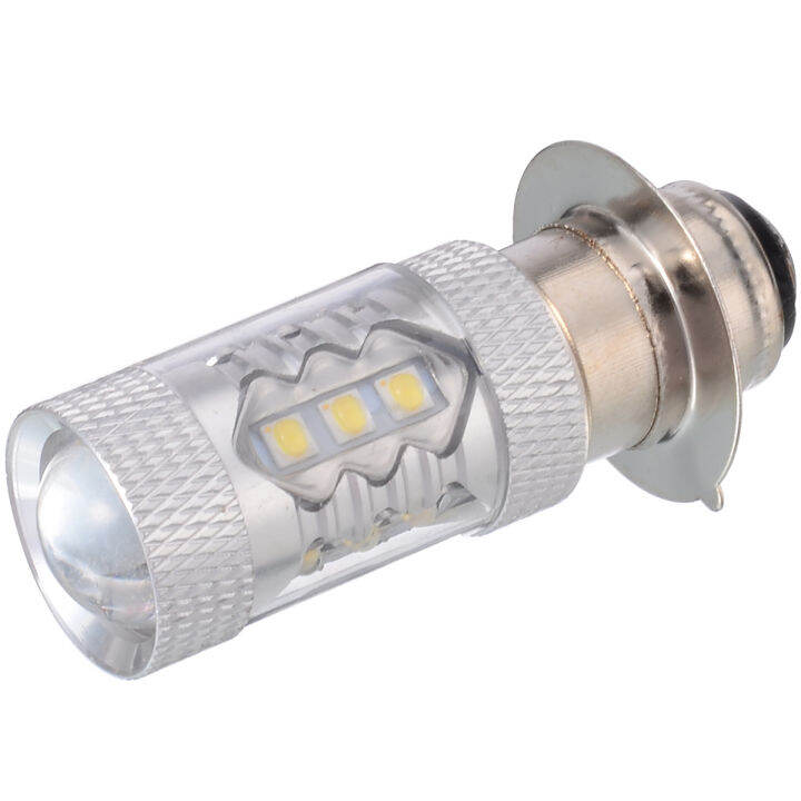 bokali-1x-h6m-p15d-20smd-80-วัตต์สีขาว-led-หลอดไฟหน้าสำหรับรถจักรยานยนต์รถ-atv-yamaha