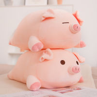 4050cm Squish Pig Stuffed Doll Lying Plush Piggy Toy Animal Soft Plushie Pillow Cushion Kids Baby Comforting Gift