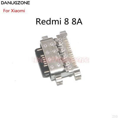 2PCS / Lot สําหรับ Xiaomi Redmi 8 8A แท่นชาร์จ USB ชาร์จซ็อกเก็ตพอร์ตแจ็คปลั๊กเชื่อมต่อ