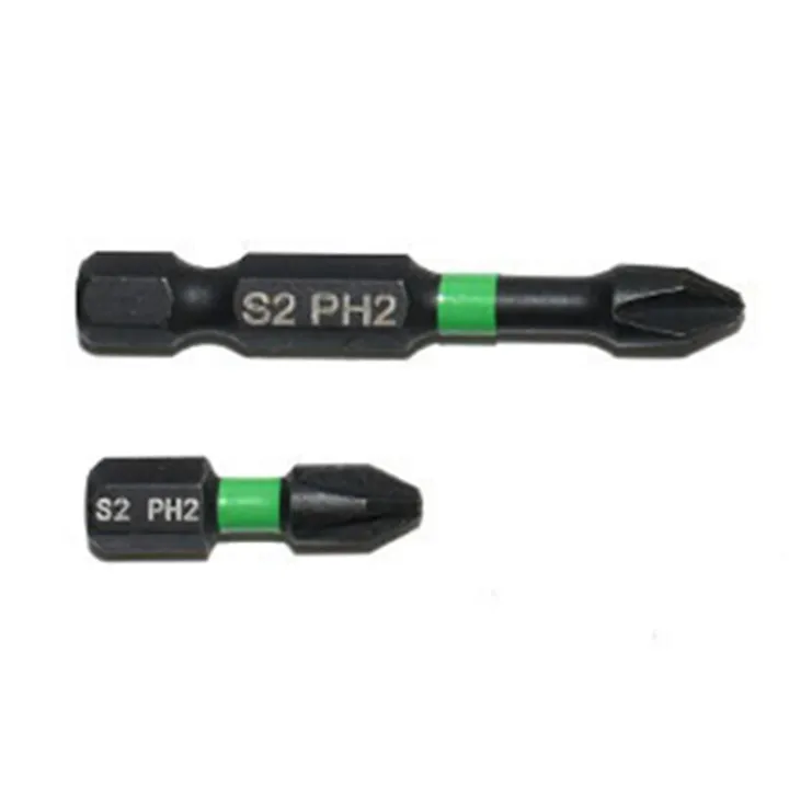 2pcs-25mm-50mm-magnetic-non-slip-batch-head-ph2-cross-screwdriver-set-hex-shank-for-rechargeable-drill-electric-hand-drill-screw-nut-drivers
