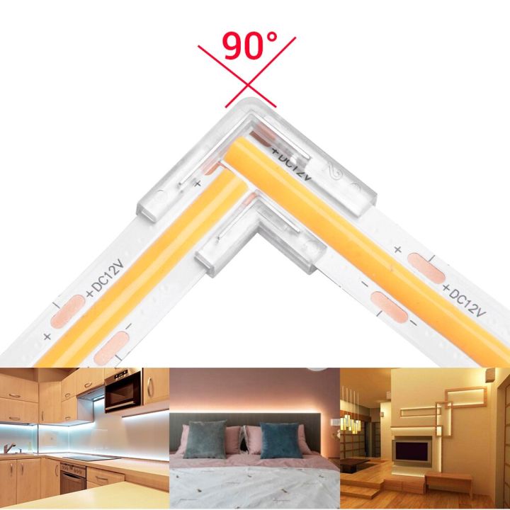 l-shape-cob-led-strip-connectors-for-5mm-8mm-10mm-2pin-3pin-4pin-ip20-90-degree-corner-free-soldering-quick-easy-connecting-kit-watering-systems-garde