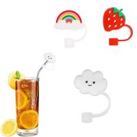 Straw Cap Suction Tube Dust Cover Cat Claw Dust Cover Straw Accessories Straw Dust Cap Straw Cap