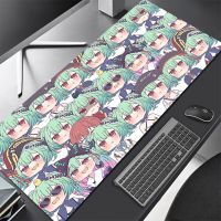 Mousepad แผ่นรองเม้าส์น่ารัก Xxl Hololive PC Accessories แป้นพิมพ์เกมมิ่ง แผ่นรองเม้าส์