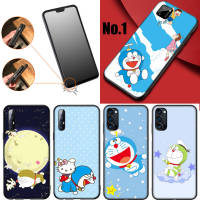 XMX38 Doraemon Cartoon อ่อนนุ่ม High Quality ซิลิโคน TPU Phone เคสโทรศัพท์ ปก หรับ Realme XT X2 A5 2 3 5 5S 5i 6 6i 7 7i 8 8S 8i 9 9i Pro Plus X Lite