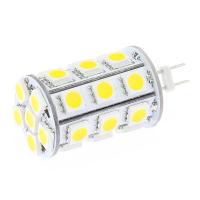 27หลอดไฟ LED หลอดไฟฟ้า G4สว่าง12V/24V 1ชิ้น/ล็อตเรือ5050สีขาว/ขาว SMD หลอดไฟ Led ขนาดเล็กหลอดไฟ Led หรี่แสงได้หลอดไฟสูง