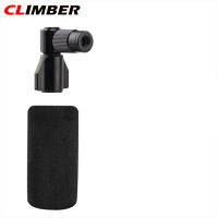 CLIMBER ปั๊มจักรยานขนาดเล็ก CO2หัวฉีดอากาศอลูมิเนียมอัลลอยด์อะแดปเตอร์วาล์วสำหรับ AV FV ขวดสูบลมได้เร็ว