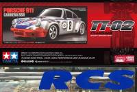 ? TAMIYA 58571A  ชุดคิท TT-02 บอดี้ Porsche 911 Carrera RSR ไม่มีสปีดคอนโทรล without ESC