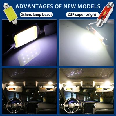 1PC Festoon LED Canbus C5W C10W Bulbs 31mm 36mm 39mm 41mm 1860 CSP 1 SMD Car Dome Light No Error Auto Interior Reading Lamps