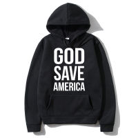 God Save America Graphic Print Hoodie Men Fashion Casual Cotton Sweatshirt Coat Mens Streetwear Male Hoodies Size XS-4XL