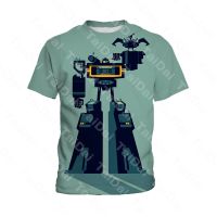 Transformers Printed Childrens Summer Boys Student Round Neck T-Shirt Daily Casual Shirt Top Short Sleeve [5-14 Years Old]