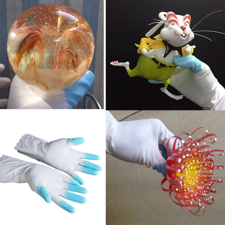 Sugar art gloves antiscalding, high temperature resistant and nonsticky sugar pulling tools