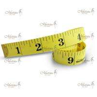 สายวัด คุณภาพ ไต้หวัน Mallika thaidress High Quality 1.5m made in Tiwan body Tape Measure Double Scale Ruler Soft Tape Measure Flexible Rulers