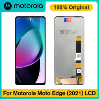 6.8 "Original สำหรับ Moto Edge 2021จอแสดงผล LCD Touch Screen Digitizer Assembly สำหรับ Motorola Edge (2021) หน้าจอ Lcd