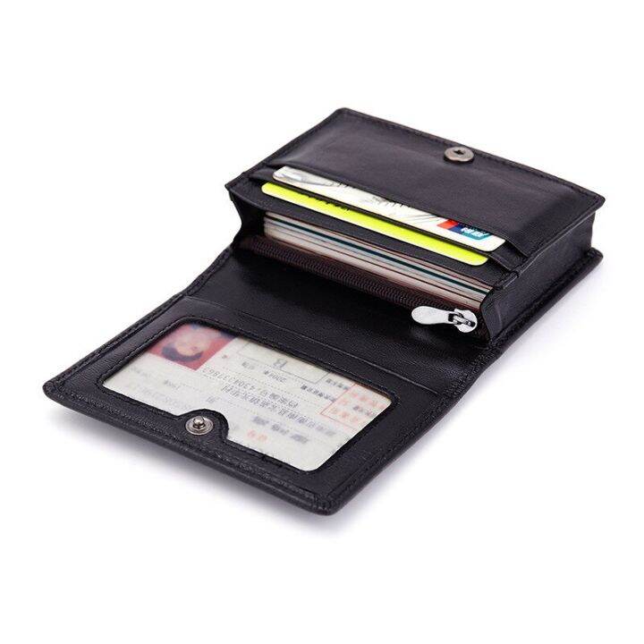 CHIZIYO Car Keys Holder Genuine Leather Coin Multifunctional Document