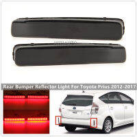 LED Rear Bumper Reflector Light For Toyota Prius V 2012-2017&amp;For Scion tC 2014-2016 Rear Fog Single Light Car Accessories