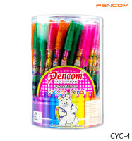 PENCOM CYC4 สีเทียนต่อไส้