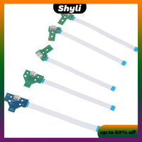 Shyli ซ็อกเก็ตชาร์จพอร์ต USB 12Pin แผงวงจร JDS 011 030 040สำหรับตัวควบคุม PS4