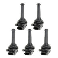 Talage 5Pcs แพ็คคอยล์จุดระเบิดสำหรับ Volvo C70 S70 XC70 XC90 9125601 IC471