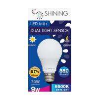 หลอด LED TOSHIBA LIGHT SENSOR DL 9วัตต์ สีขาว