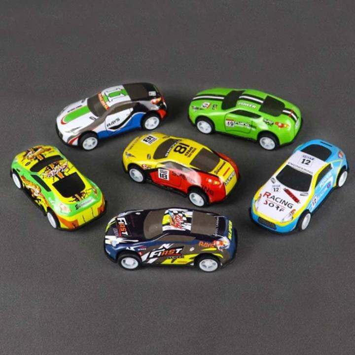 6pcs-set-toy-racing-car-alloy-iron-shell-taxi-model-inertia-sliding-rail-car-mini-small-gift-toys-for-children-boys