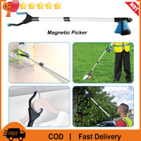 Litter Picker Grabber แม่เหล็ก,32 "พับจับ Reacher เครื่องมือ,สวนใบไม้ Grabber Stick,ถังขยะ Pickup Aid,หมุน Gripper ขยะ Stick,Garden Nabber, Arm Extension,Grabbers สำหรับคนพิการ