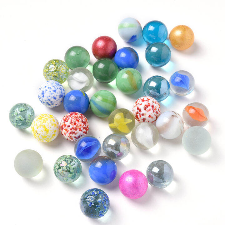 50-pcs-of-glass-ball-16-mm-cream-console-game-pinball-machine-cattle-small-marbles-pat-toys-parent-child-machine-beads