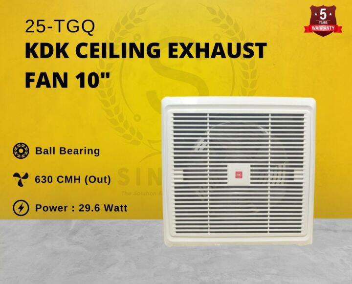 'Pemasangan Exhaust Fan Ceiling KDK 10 " + Instalasi Listrik Lazada