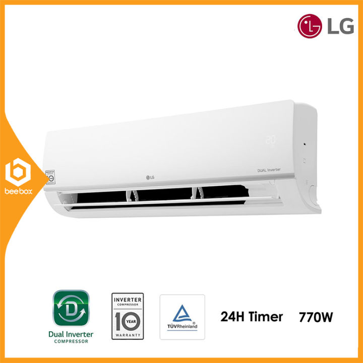 LG 1.0HP Dual Inverter Compressor Deluxe Air Conditioner [24H Timer ...