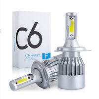 C6ไฟหน้า Led สำหรับรถยนต์และรถจักรยานยนต์ ประหยัดพลังงาน และมีความปลอดภัยสูง 9V-36V