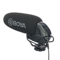 Boya BY-BM3031 Shotgun Supercardioid Microphone ไมค์ติดหัวกล้อง ไมโครโฟนสำหรับติดหัวกล้อง