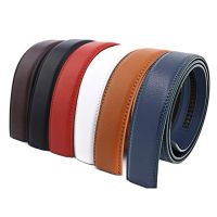 New Male Automatic Buckle Belts No Buckle Belt Brand Men High Quality Male Genuine Strap Mens Belts Real Leather 3.5cm 3.1cm Belts