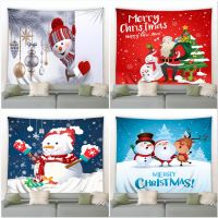 【CW】✎  Claus Tapestry Wall Hanging Room Bedroom Backdrop