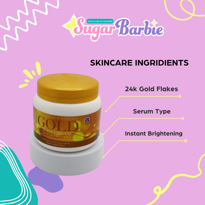 GOLD 24K Body Cream Lazada PH