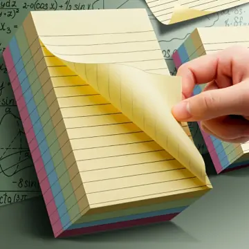 200 Sheets Posted It Transparent Sticky Notes Tab Self-Adhesive