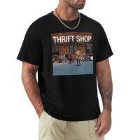 【CC】⊕▩  Thrift - Macklemore Short t-shirt Anime oversized t men workout