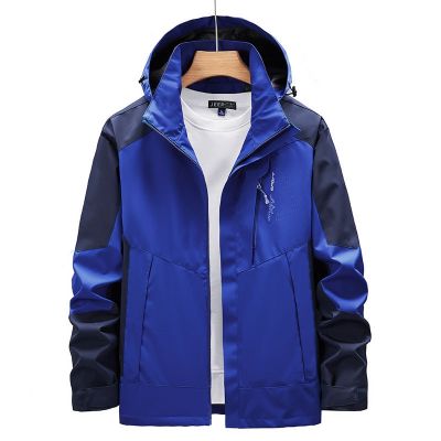 [COD] 2021 new outdoor jacket outfit fashion casual mens and womens quick-drying breathable thin coat one hair