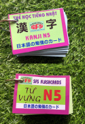 Thẻ Học Tiếng Nhật N5 - Kanji + Từ Vựng