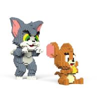 ตัวต่อของเล่น ตัวต่อนาโน Size Jumbo - Gejia 6032 Tom &amp; Jerry 2016pcs