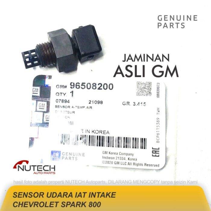 Sensor Udara Iat Intake Air Temperatur Chevrolet Spark 800 Gm Lazada