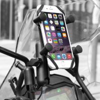 Universal 360 Degree Adjustable Cell Phone Holder Motorcycle Bike Bicycle Mirror Usb Charging Bracket Bicycle Moto Handle Grip