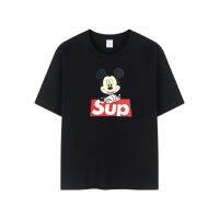 SUMMER [ส่งเร็วพิเศษ!] Li เสื้อยืด cotton100% สกรีนมิกกี้ เอสยูพี (พร้อมส่ง) TS3 MCK SUP