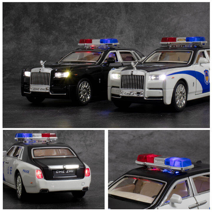 ใหม่1-32-rolls-royce-phantom-รถตำรวจของเล่นเด็กจำลองเสียงและแสง-diecasts-amp-ของเล่นยานพาหนะรุ่นเด็กของขวัญ