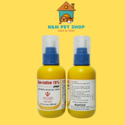 Han-iodine 10% Spray, sát trùng vết thương