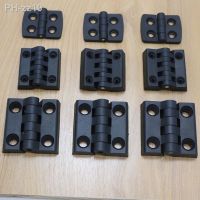 10PCS Small Hinges Black Mini Plastic Door Bearing Butt Cabinet Drawer Jewellery Box ABS Hinge For Furniture Hardware