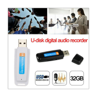 USB Flash Drive Digital Audio Recorder Dictaphone USB Voice Pen Portable U Disk Maximum Support 32GB Memory Card