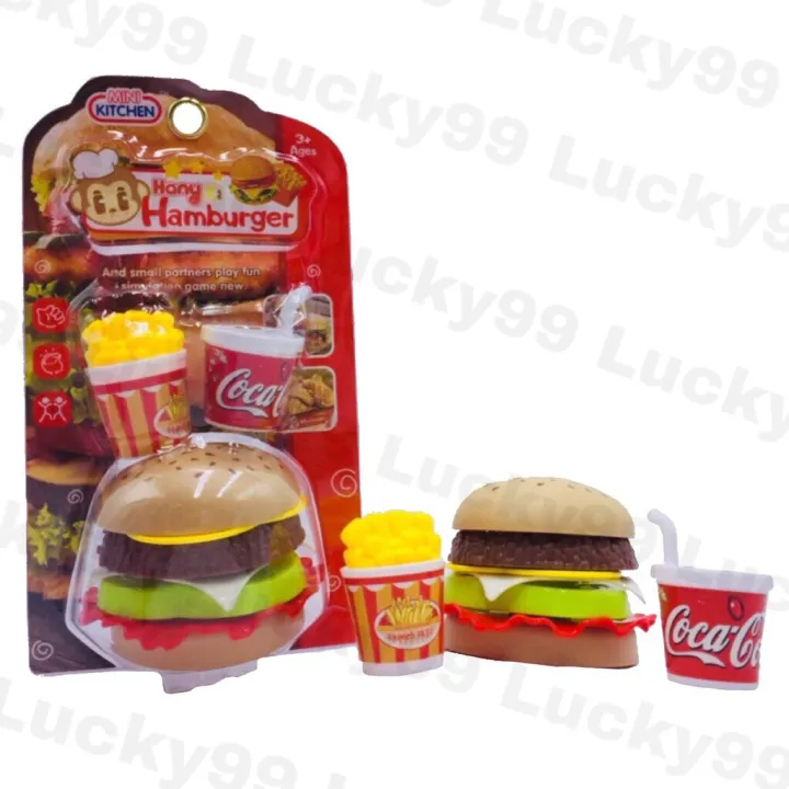 Burger Toy fries and drink | Lazada PH