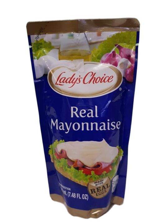 Ladys Choice Real Mayonnaise (1 pouch x 470 ml) Lazada PH