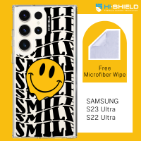 HI-SHIELD Stylish เคสใสกันกระแทก Samsung รุ่น Smiley2 [S22ultra , S23ultra]